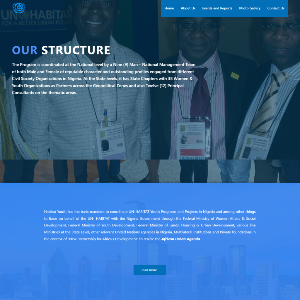 Habitat website-